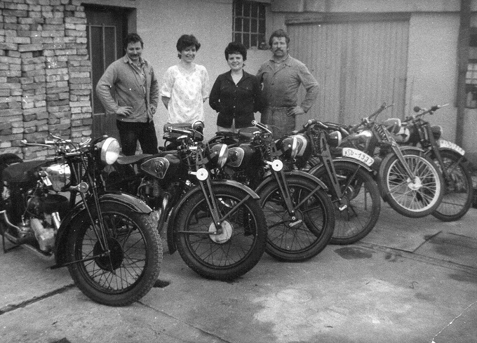Motocykle pripravené na atestáciu, rok 1984