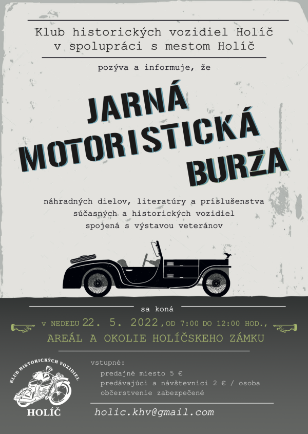 Jarná motoristická burza Holíč