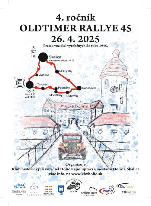 4. ročník Oldtimer rallye 45"